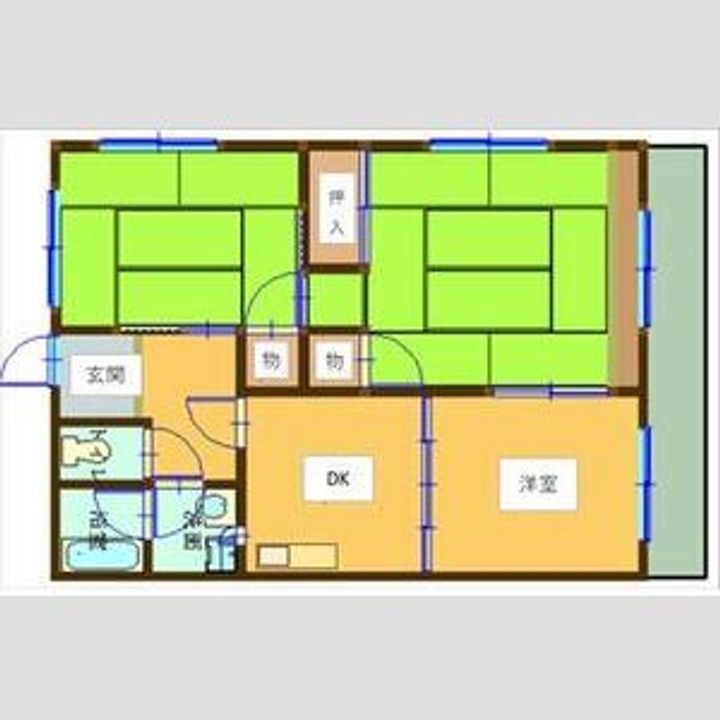 メゾン西川手の間取り
