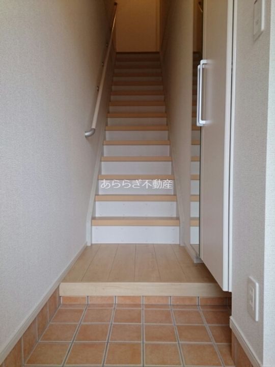 静岡県浜松市中央区積志町(アパート)の賃貸物件の玄関