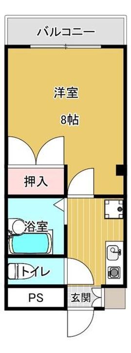 エンゼルハイム九品寺の間取り