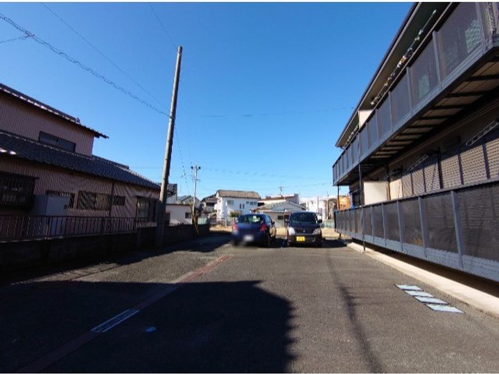 静岡県浜松市中央区上島1(アパート)の賃貸物件の地図