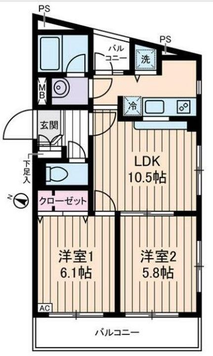 OCTOFOLIAの間取り