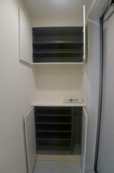東京都港区高輪4(マンション)の賃貸物件の玄関