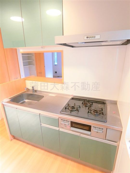 東京都大田区久が原5(アパート)の賃貸物件のキッチン