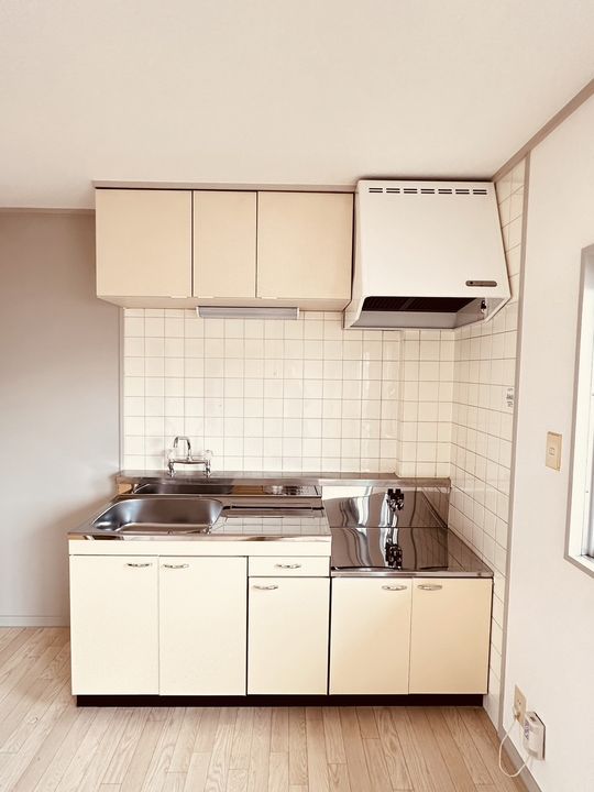 十日市マンションのキッチン