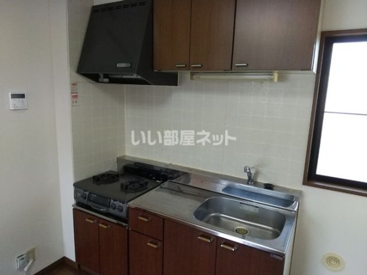 福島県郡山市大槻町字堀切西(アパート)の賃貸物件のキッチン