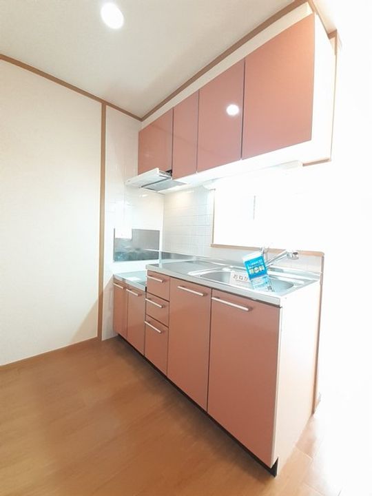 広島県福山市新涯町6(アパート)の賃貸物件のキッチン