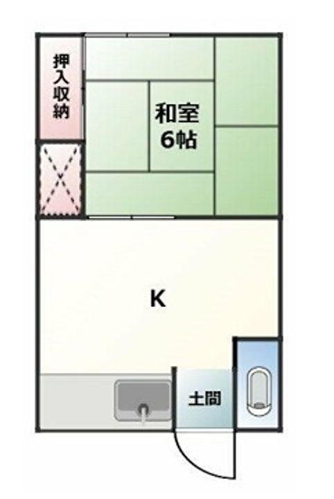 神奈川県鎌倉市小袋谷2(アパート)の賃貸物件の間取り
