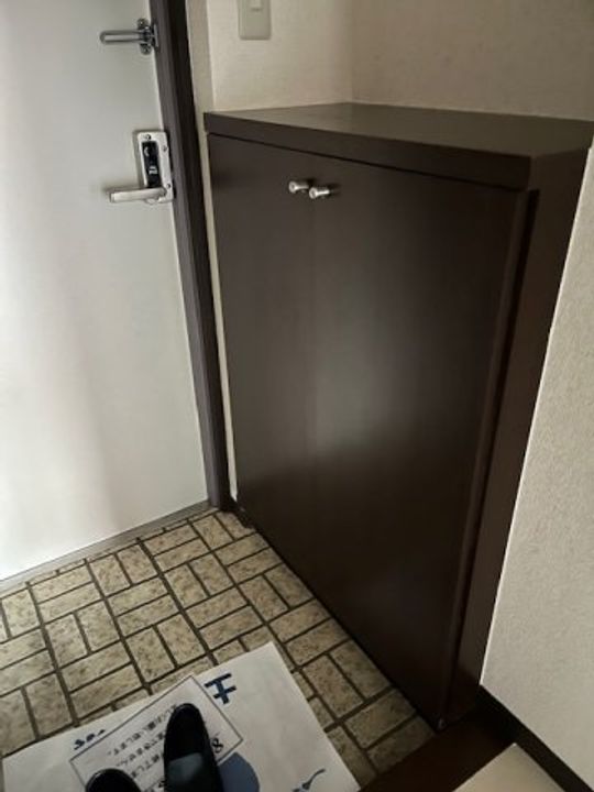 朝日プラザエザース堤通雨宮町IIの玄関