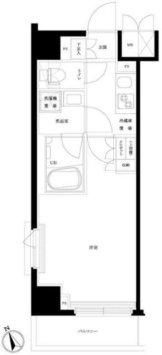 ルーブル板橋東新町弐番館の間取り