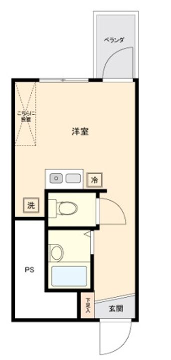 ウエストインパート3の間取り