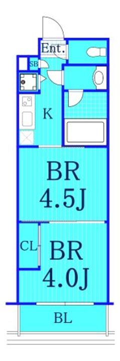 ガーラ元住吉グランドステージの間取り