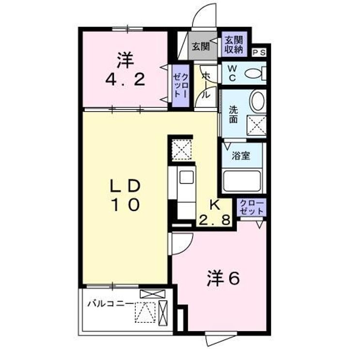 神奈川県横浜市戸塚区戸塚町(マンション)の賃貸物件の間取り