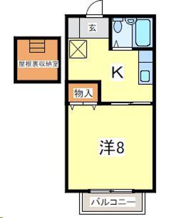 桜ハイツの間取り