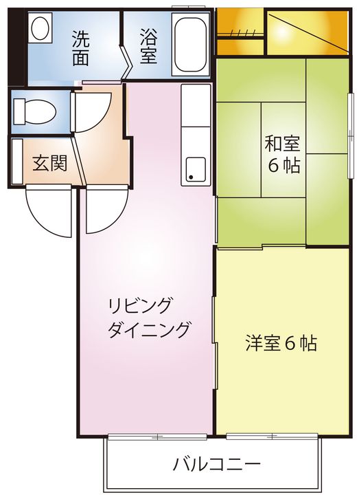グランセードルの間取り