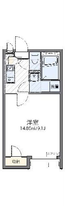 レオネクスト優美の間取り