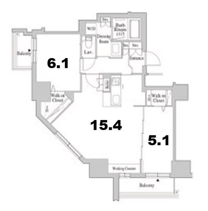 Fリミテッド北広島の間取り