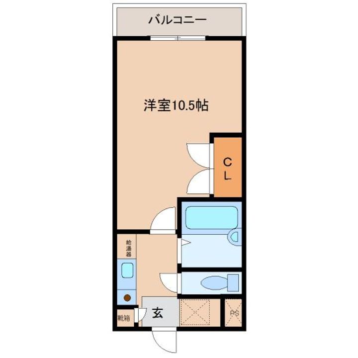 アクアステージ大在の間取り