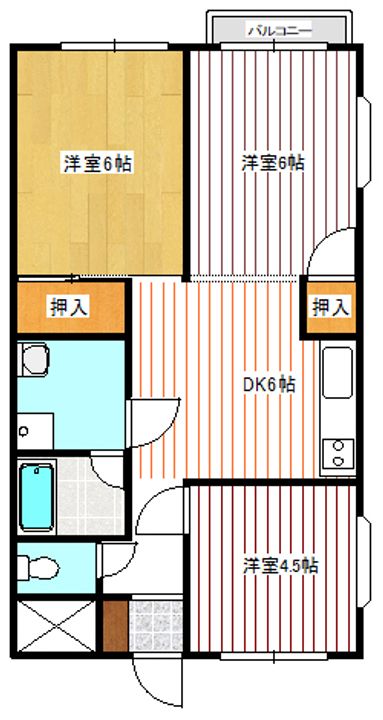 メゾン・ドゥ・富士山の間取り