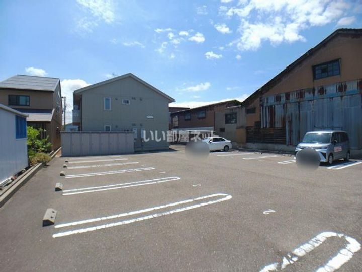 新潟県上越市春日新田1(アパート)の賃貸物件の地図