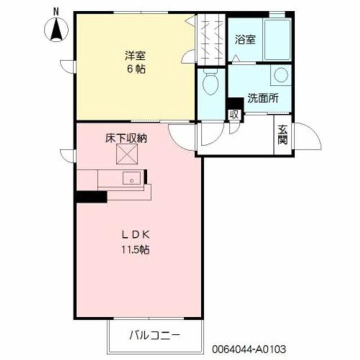 クラニッヒの間取り