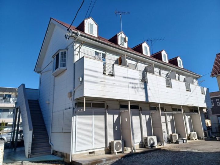 埼玉県東松山市幸町(アパート)の賃貸物件の外観