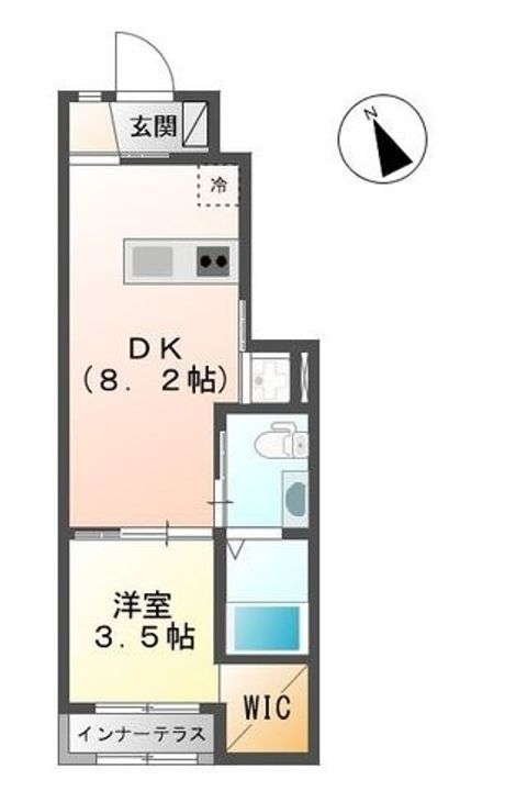 プリズムグレイスの間取り