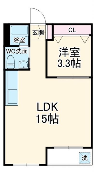 浦和コーポラスの間取り