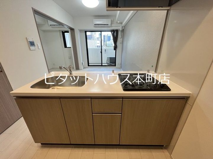 大阪府大阪市浪速区浪速東1(マンション)の賃貸物件のキッチン