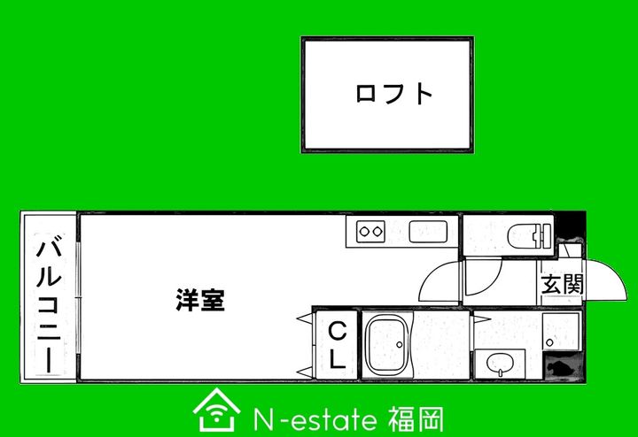 トピア姪浜IIの間取り