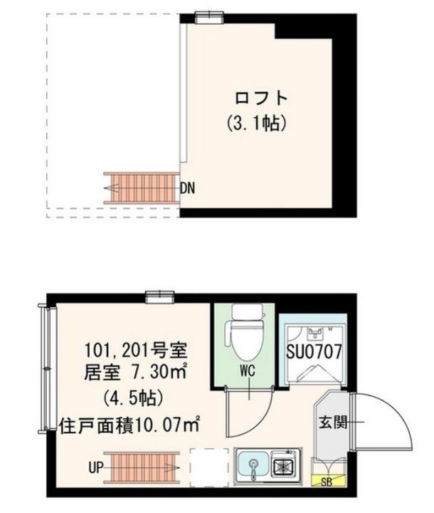 Stage 南台の間取り