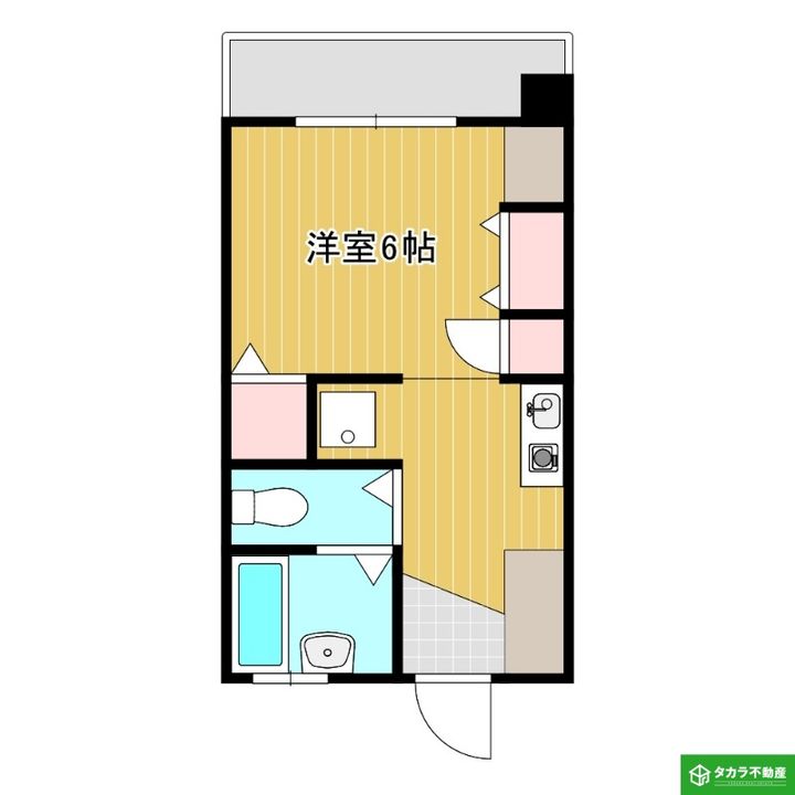 金池ビルの間取り