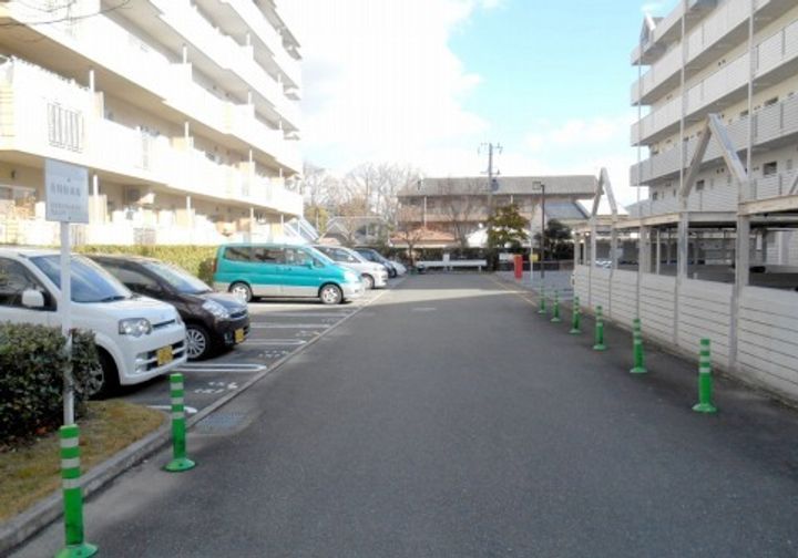 UR高槻・阿武山十番街の地図