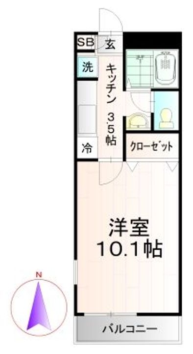 アネトス北原台の間取り