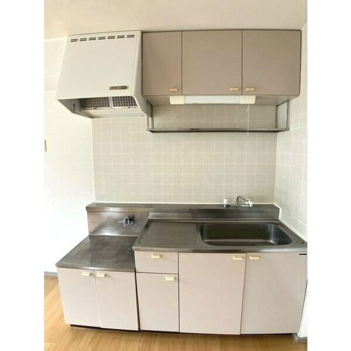 栃木県宇都宮市御幸本町(アパート)の賃貸物件のキッチン