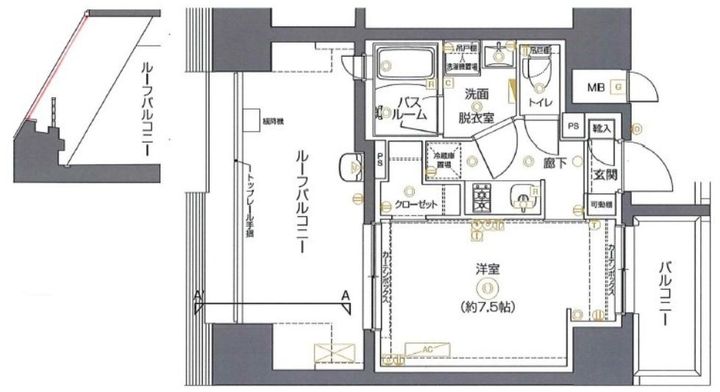 ZOOM秋葉原SQUAREの間取り