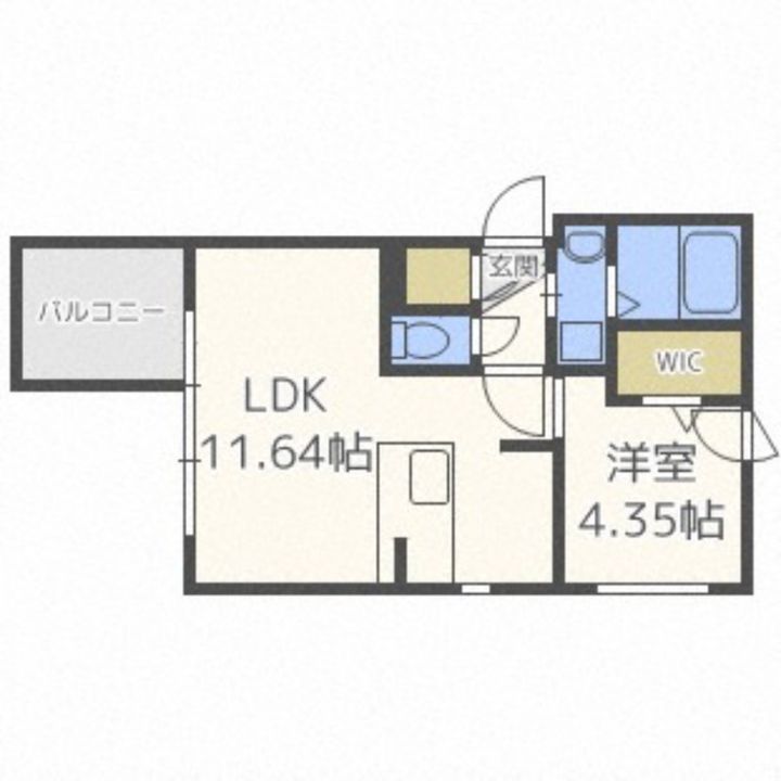 オレンジレジデンス資生館A棟の間取り