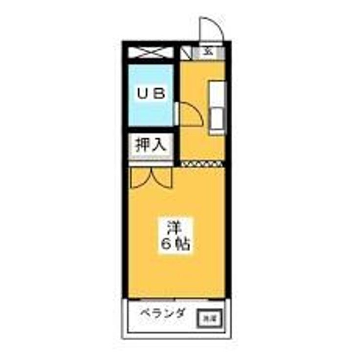 サンアベニュー二葉の間取り