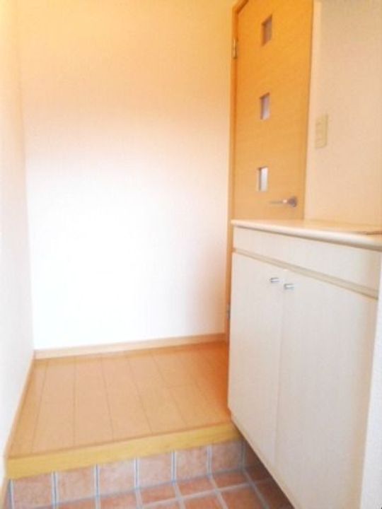 千葉県柏市塚崎(アパート)の賃貸物件の玄関