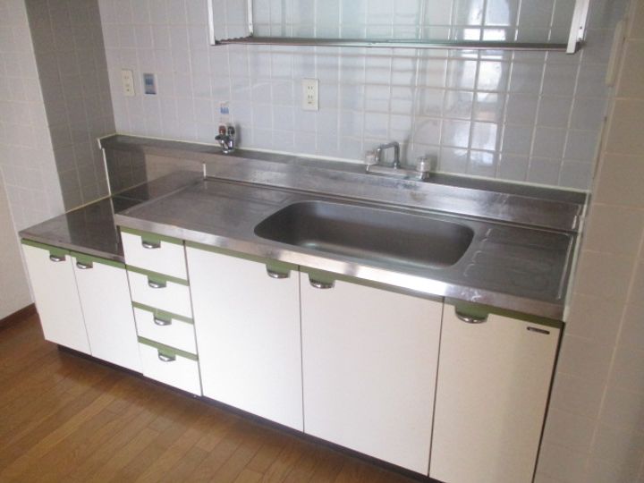 大阪府大阪市住之江区中加賀屋4(マンション)の賃貸物件のキッチン
