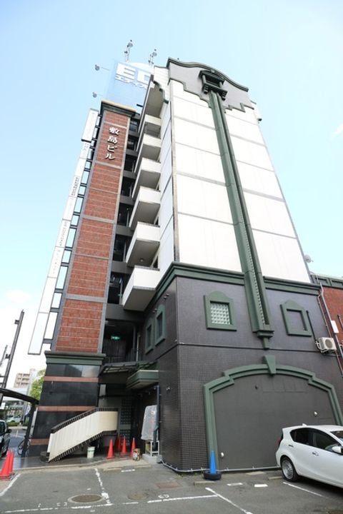 岡山県倉敷市笹沖の賃貸マンションの外観