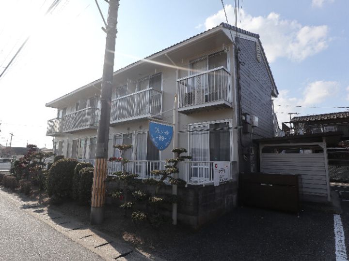 岡山県倉敷市福田町古新田(アパート)の賃貸物件の外観