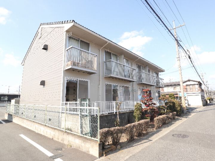 岡山県倉敷市福田町古新田(アパート)の賃貸物件の外観