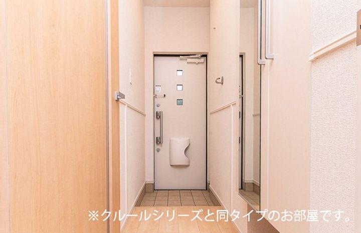 福岡県うきは市吉井町若宮(アパート)の賃貸物件の玄関