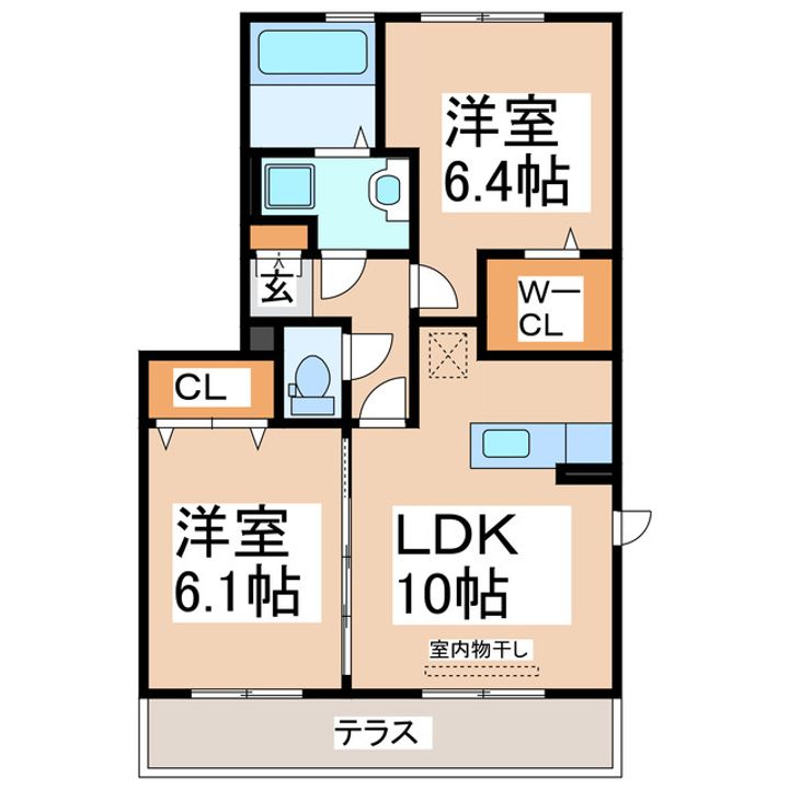 ソフィア(広崎)の間取り