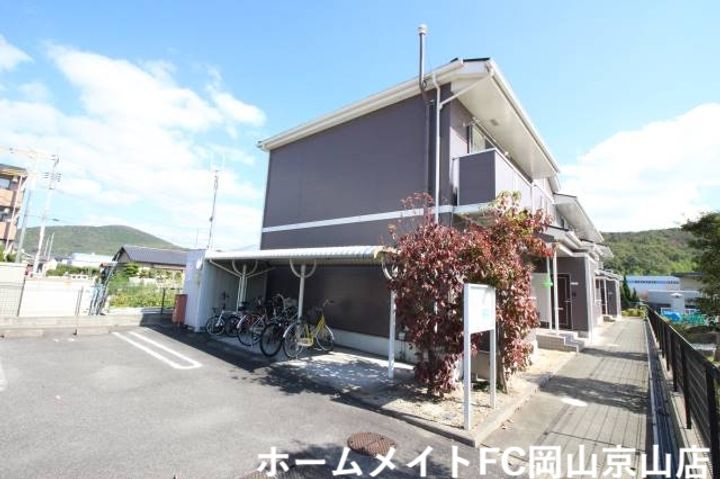 岡山県瀬戸内市邑久町下笠加(アパート)の賃貸物件の外観