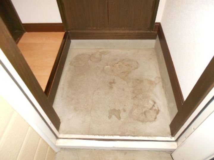 レジデンスマルカワの玄関