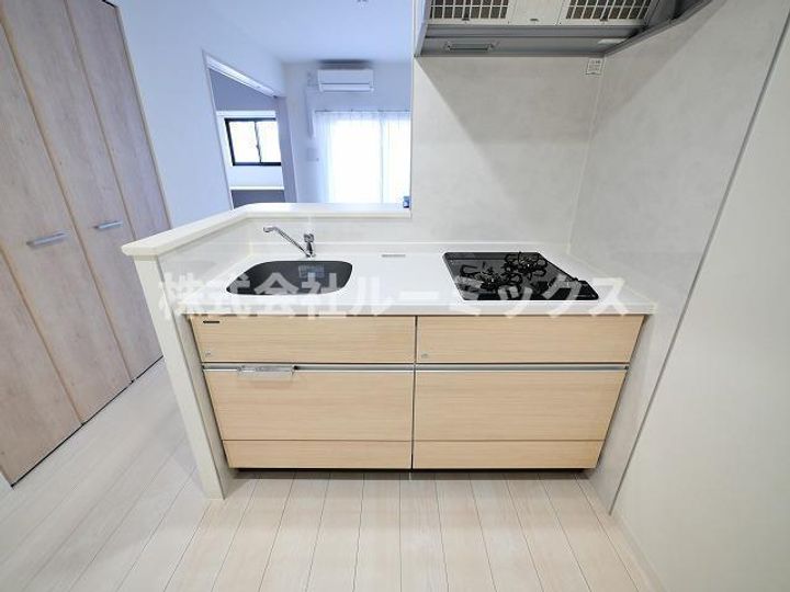 福岡県福岡市博多区山王2(マンション)の賃貸物件のキッチン