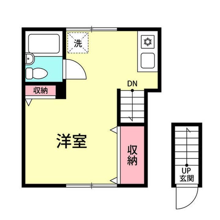 平松荘の間取り