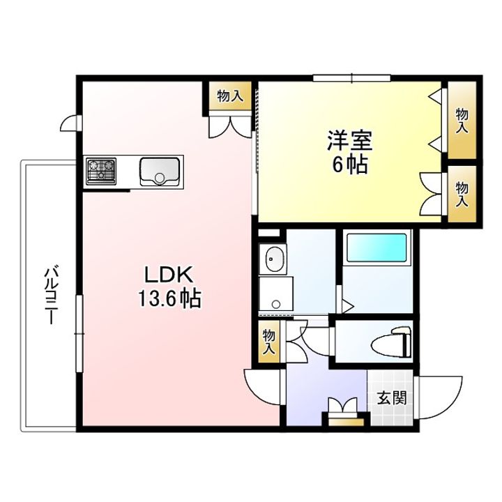 ヴェローナの間取り