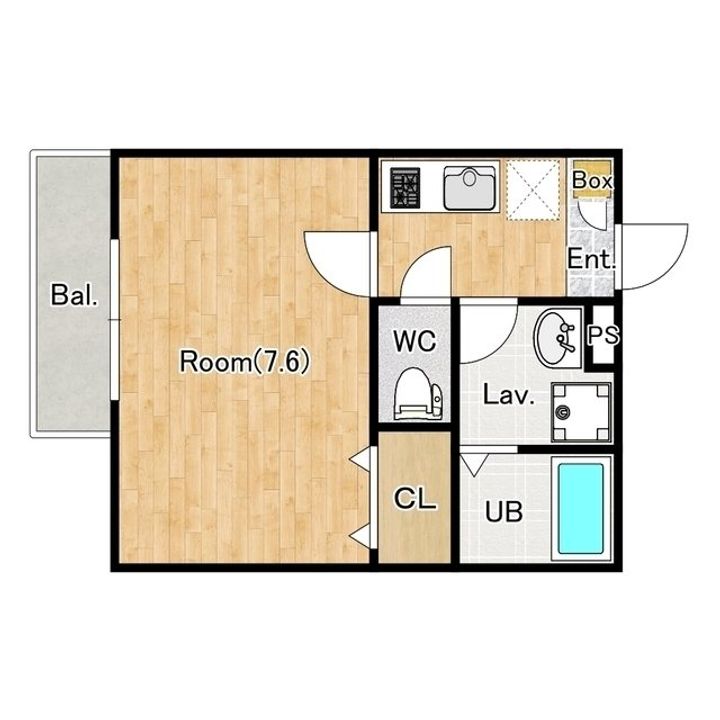 ジーメゾン越谷大沢の間取り